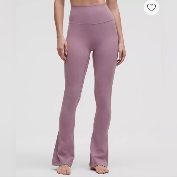 Lululemon align flared pant 32.5" VLVD Dusty Rose Flare 6 - Picture 1 of 4
